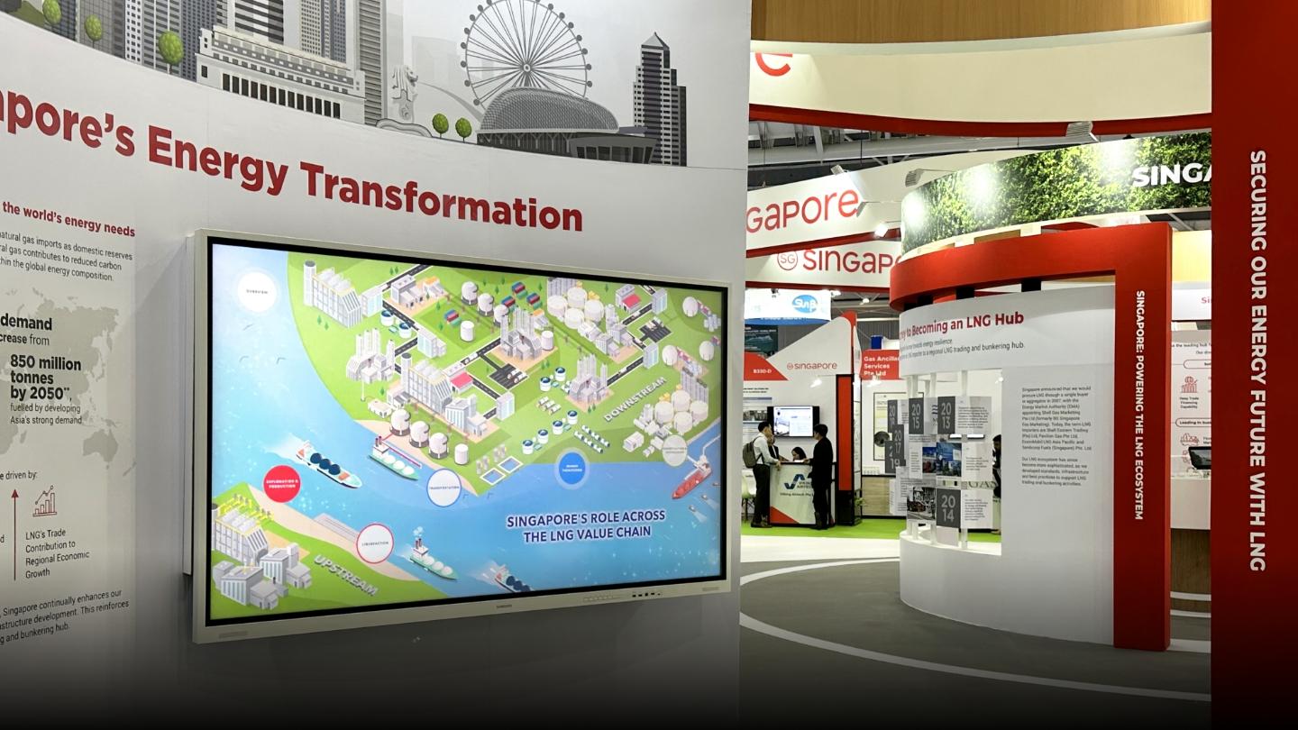 Singapore Showcase @ Gastech 2023