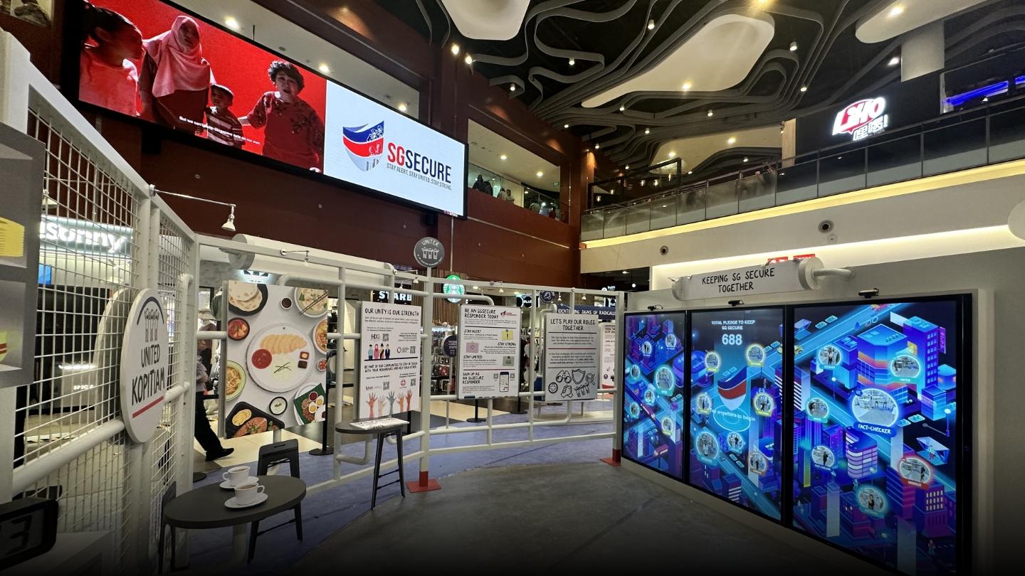 SGSecure Campaign Roving Roadshow
